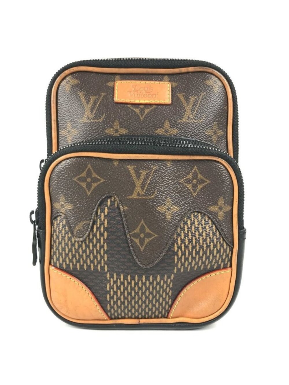 Louis Vuitton Shoulder Bag Amazon Damier Giant Canvas Brown